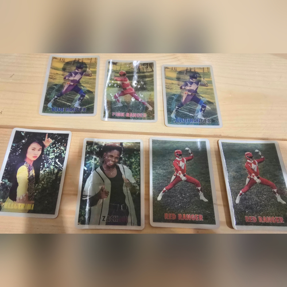 1994 Power Rangers Magic Motion Cards